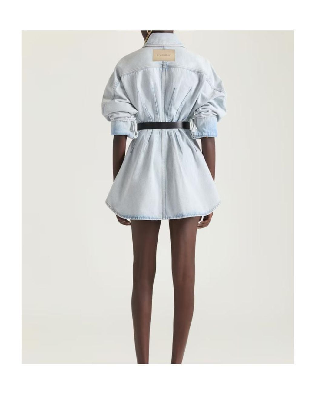 Givenchy Blue Cocoon Dress