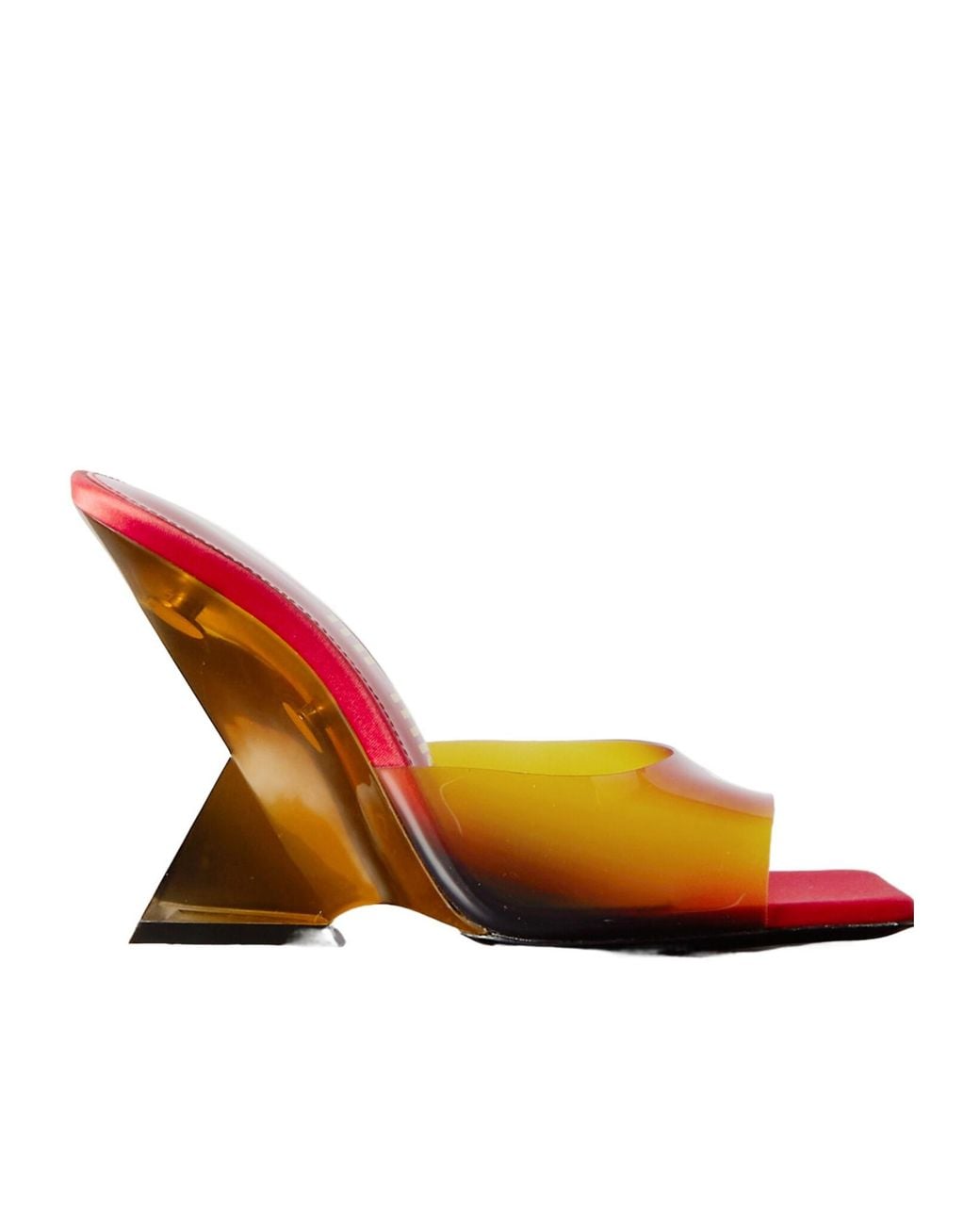 The Attico Orange Cheope Dégradé Pvc Mules