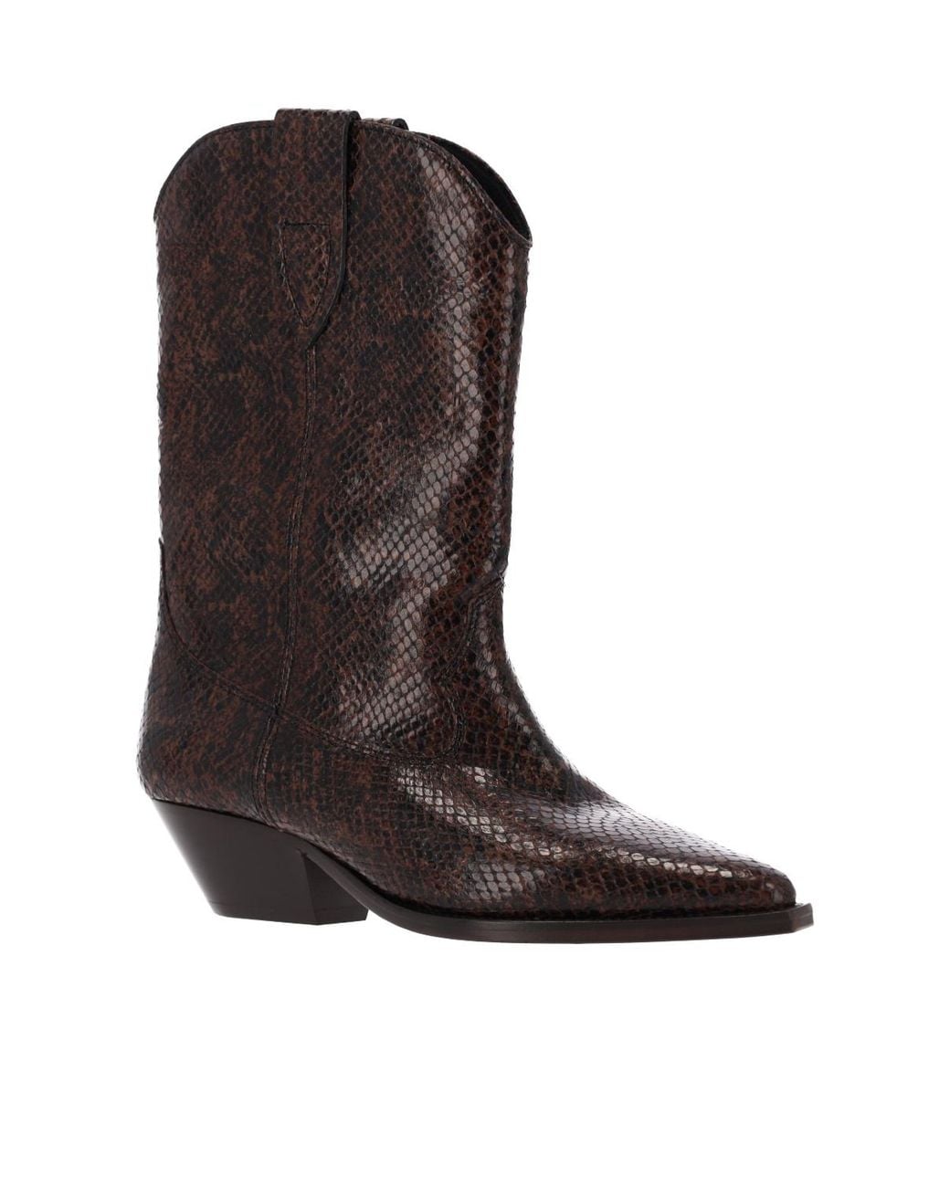 Isabel Marant Brown Heeled Ankle Boots