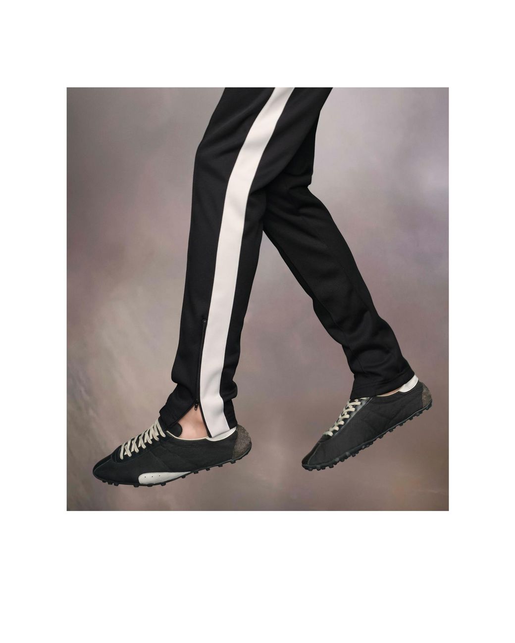 Maison Margiela Black Sprinter Sneakers