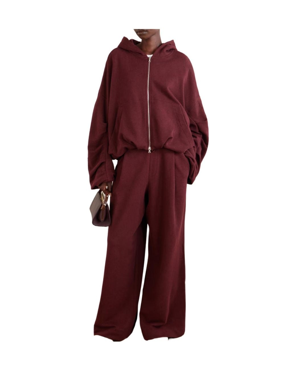 Dries Van Noten Purple Hannett Zipped Hoodie