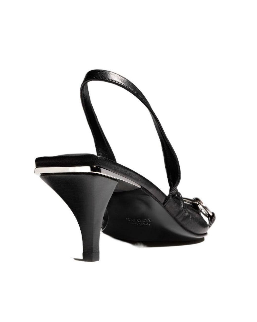 Gucci Multicolor Vittoria Slingback Pump With Elastic