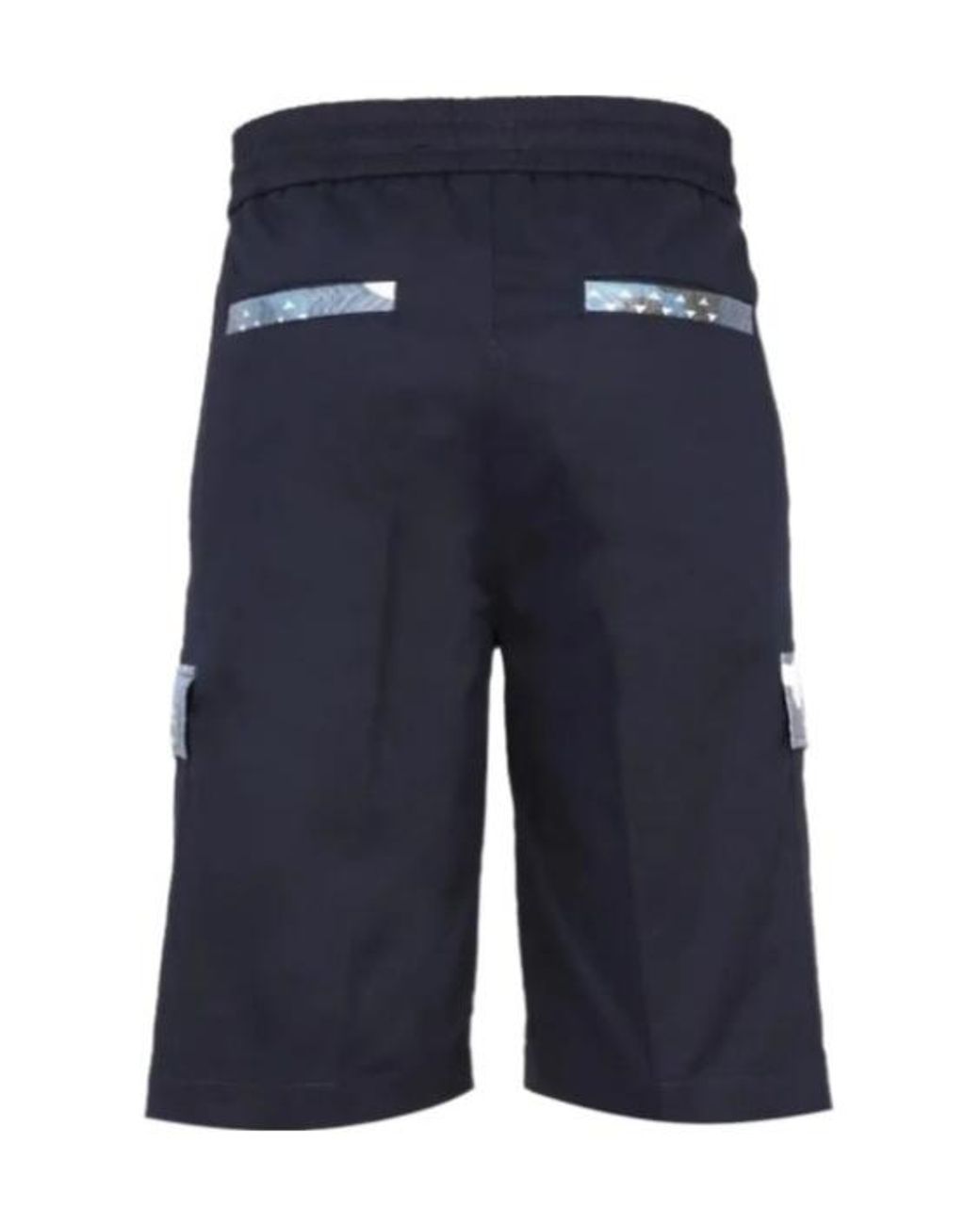 Missoni Blue Elasticated-Waist Knee-Length Cargo Shorts for men