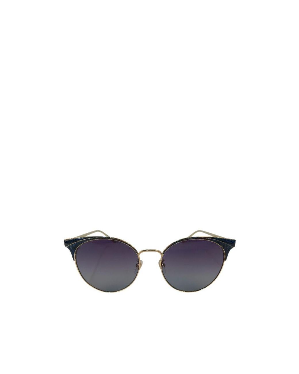 Gucci Blue Gradient Logo Details Sunglasses