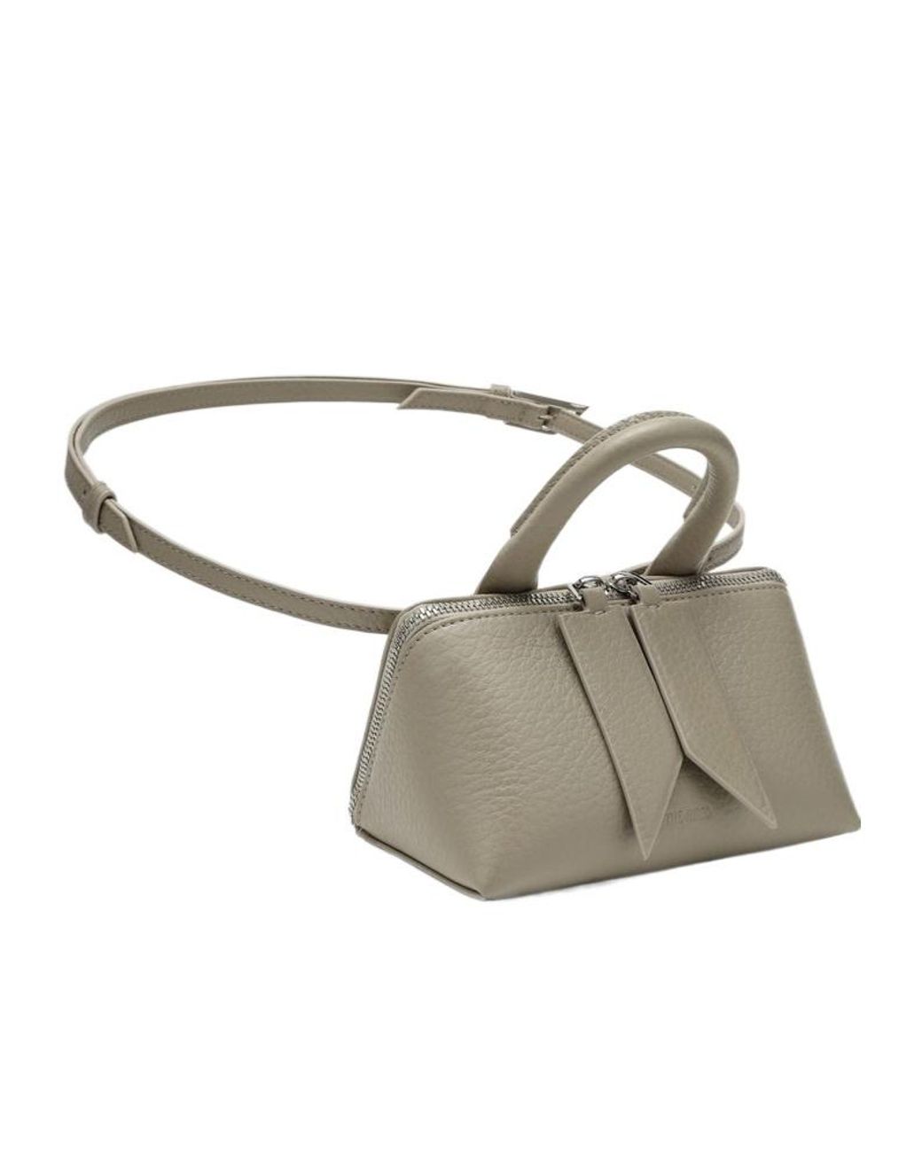 The Attico Metallic The Friday Mini Shoulder Bag