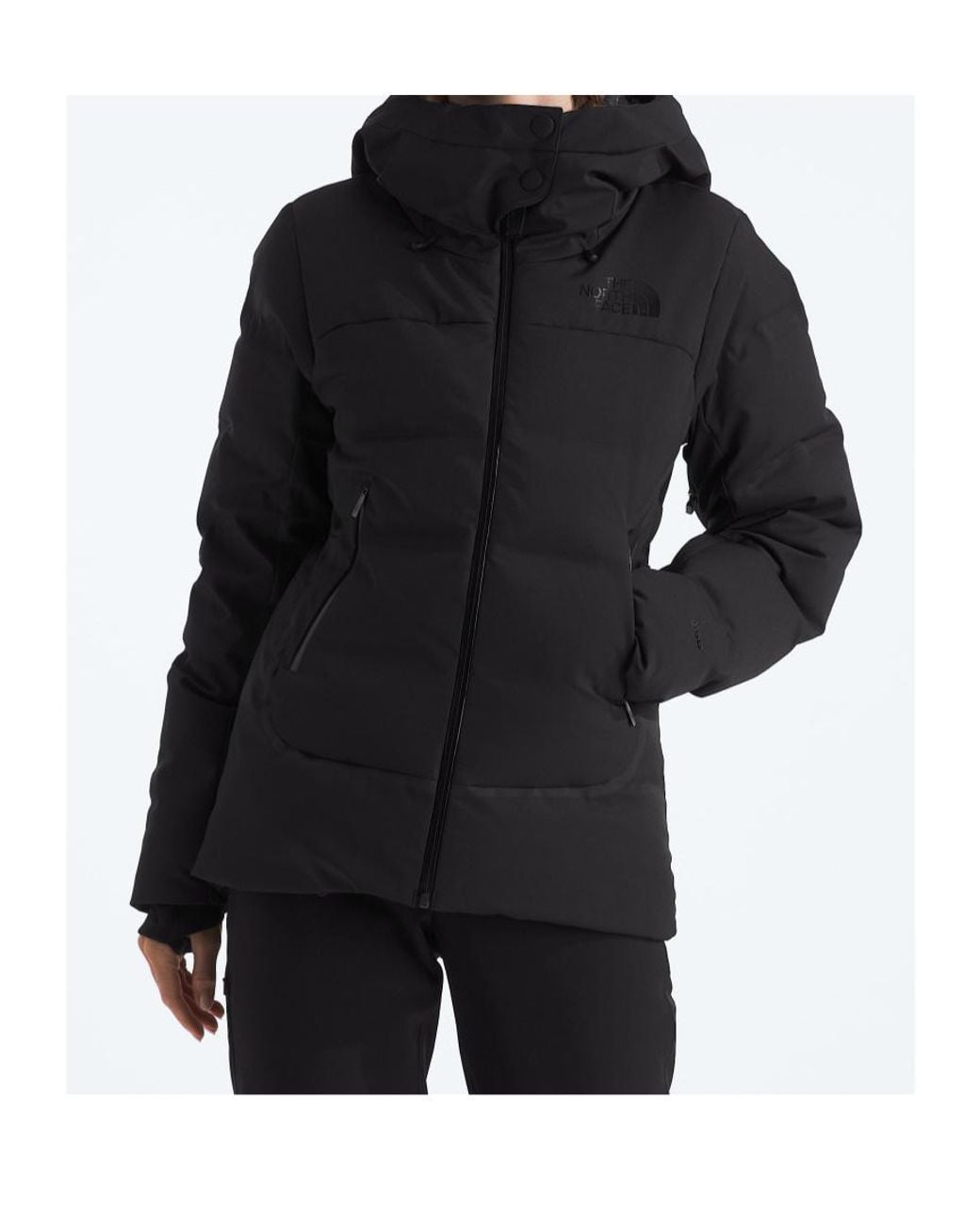 The North Face Black Cirque Hooded Puffer Jacket