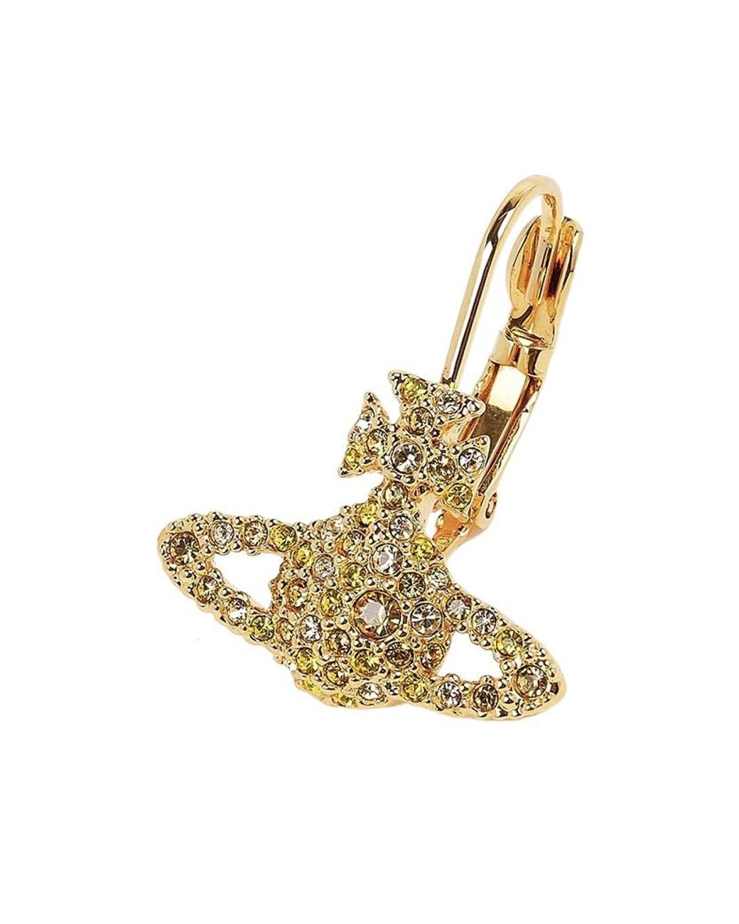 Vivienne Westwood Metallic Bas-Relief Earrings