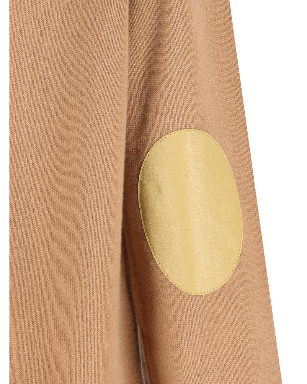 Céline Brown Classic Elbow-Patch Crewneck for men