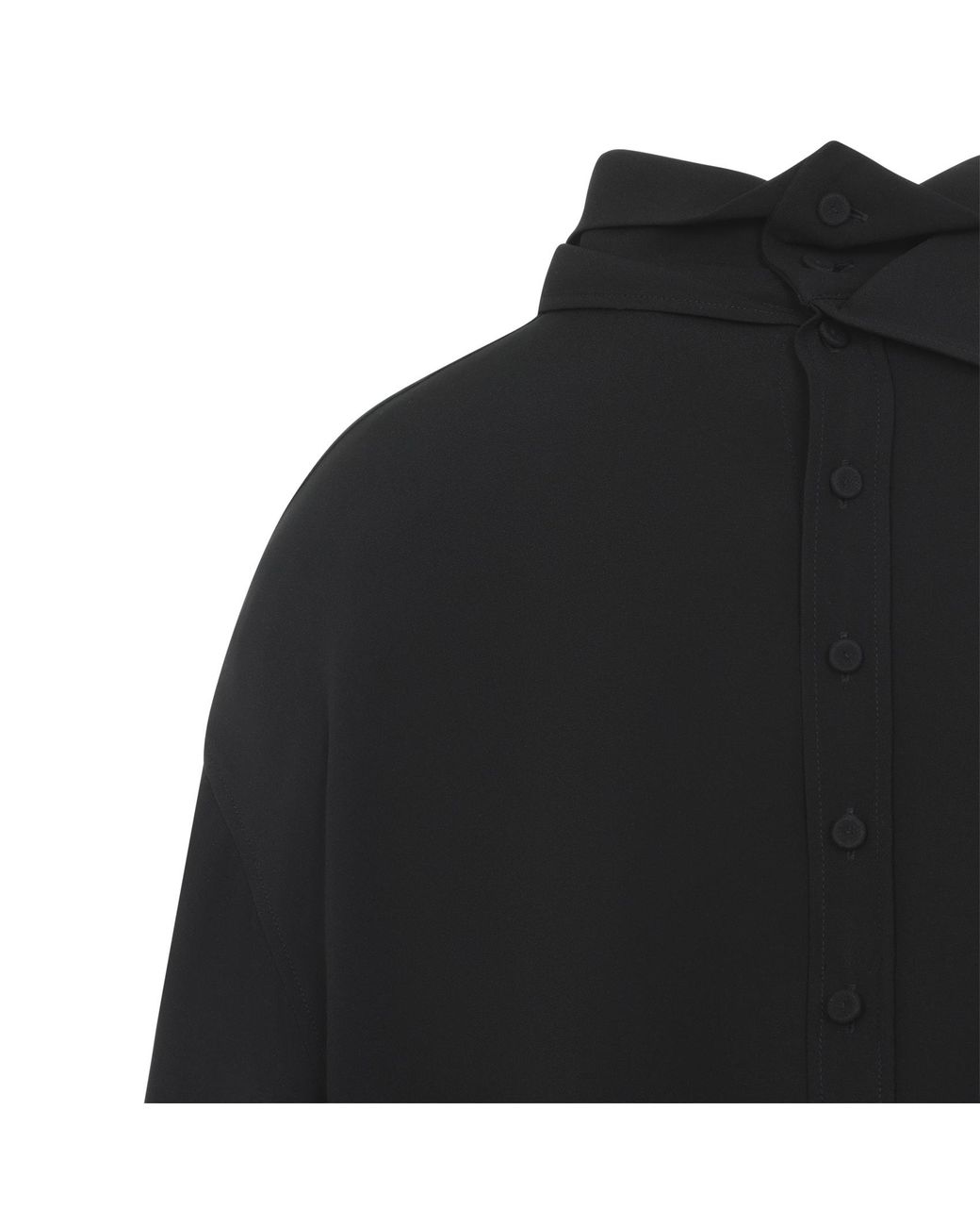 Carven Black Long-Sleeved Dress