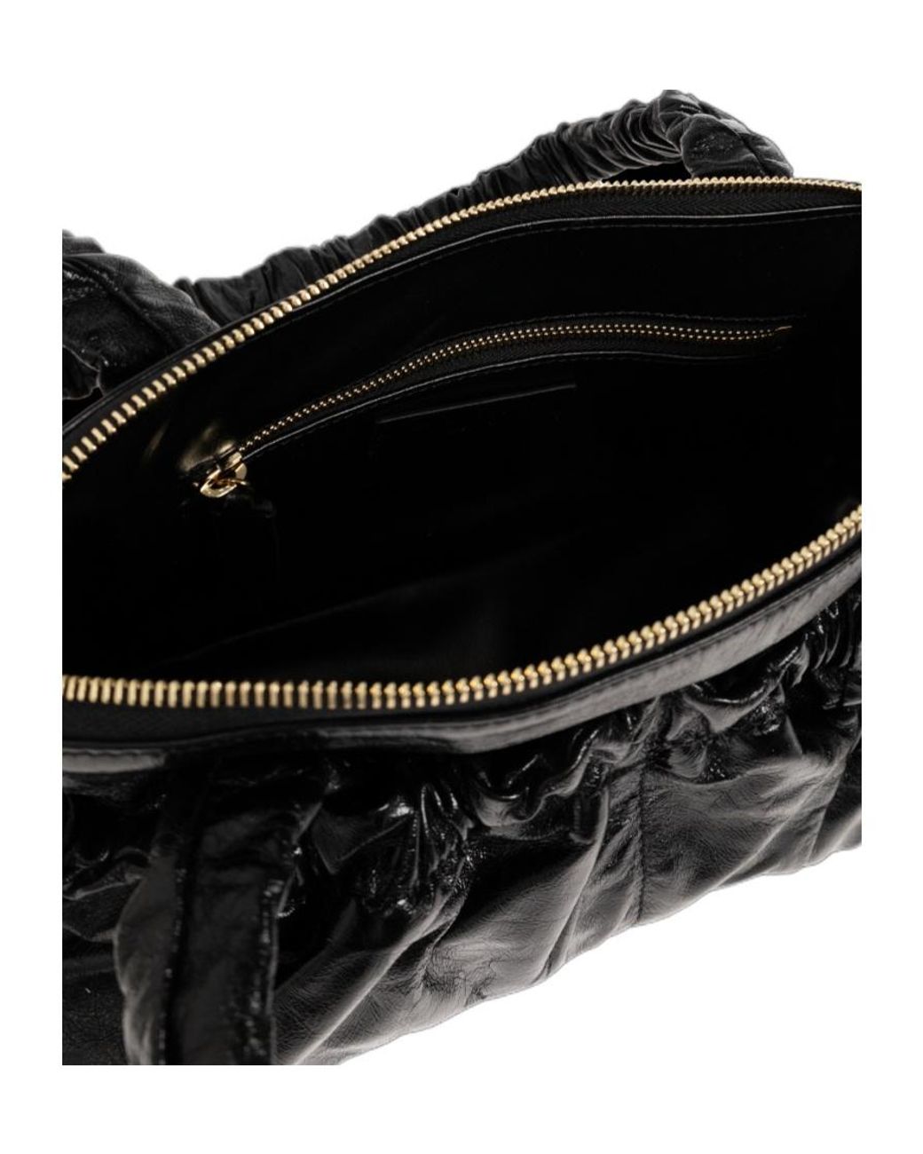 Marni Black Logo Printed Shoulder Bag