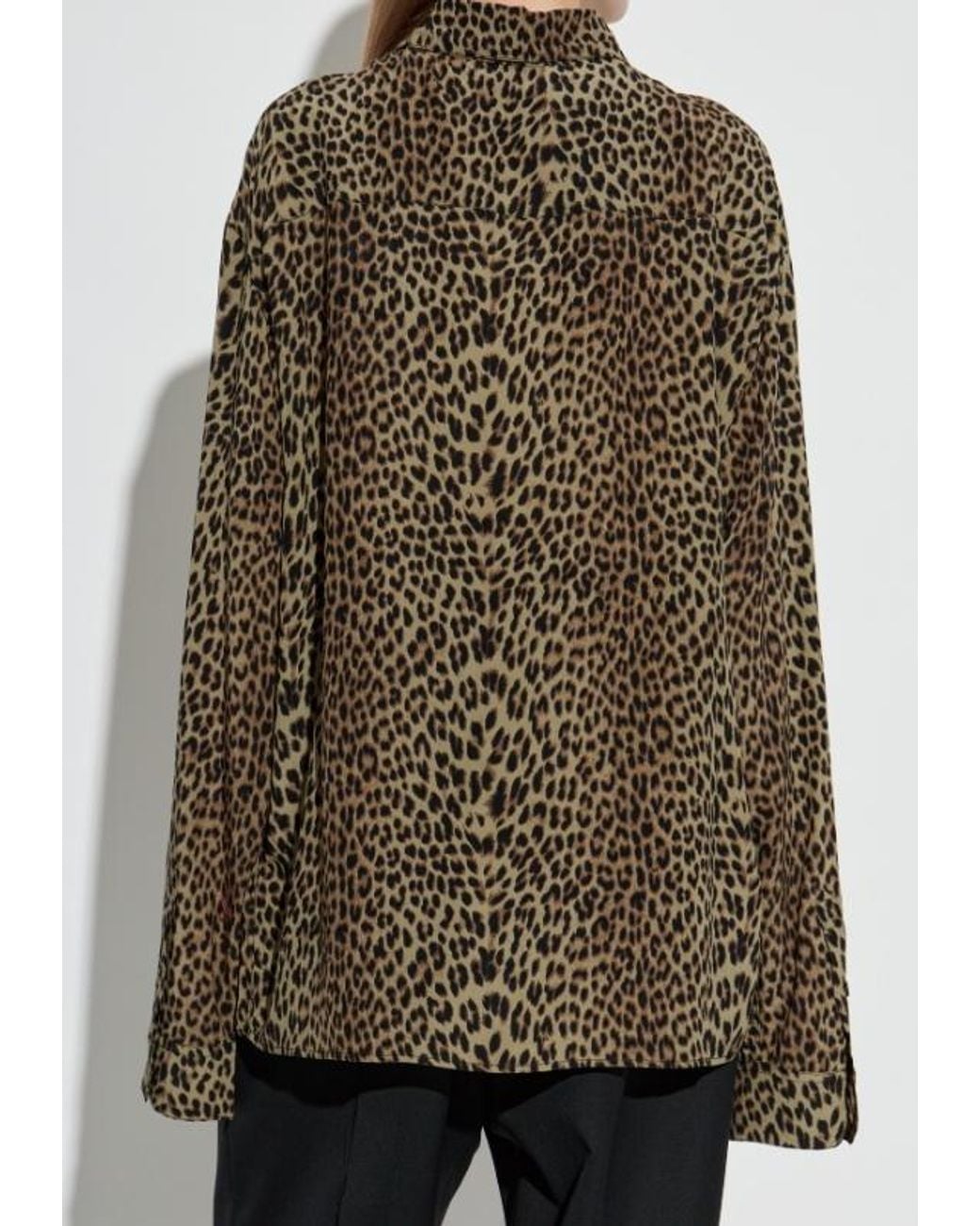 Zadig & Voltaire Green Tyric Printed Shirt