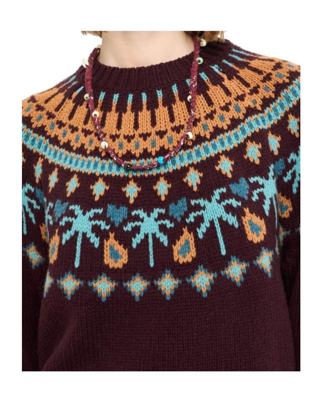 Alanui Multicolor Bandana Necklace