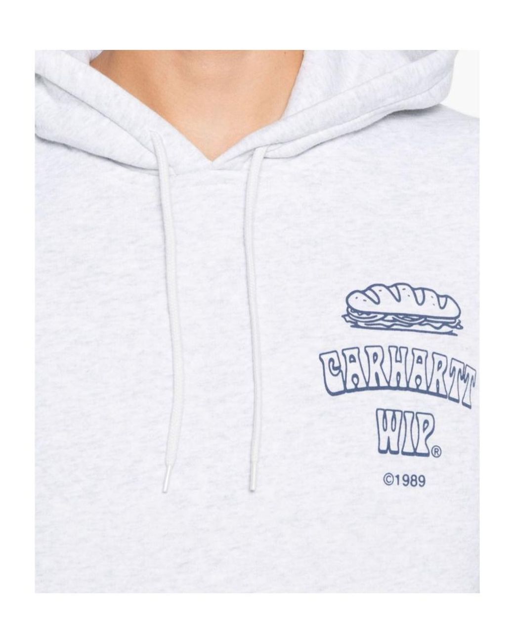 Carhartt White Sandwich Hoodie for men