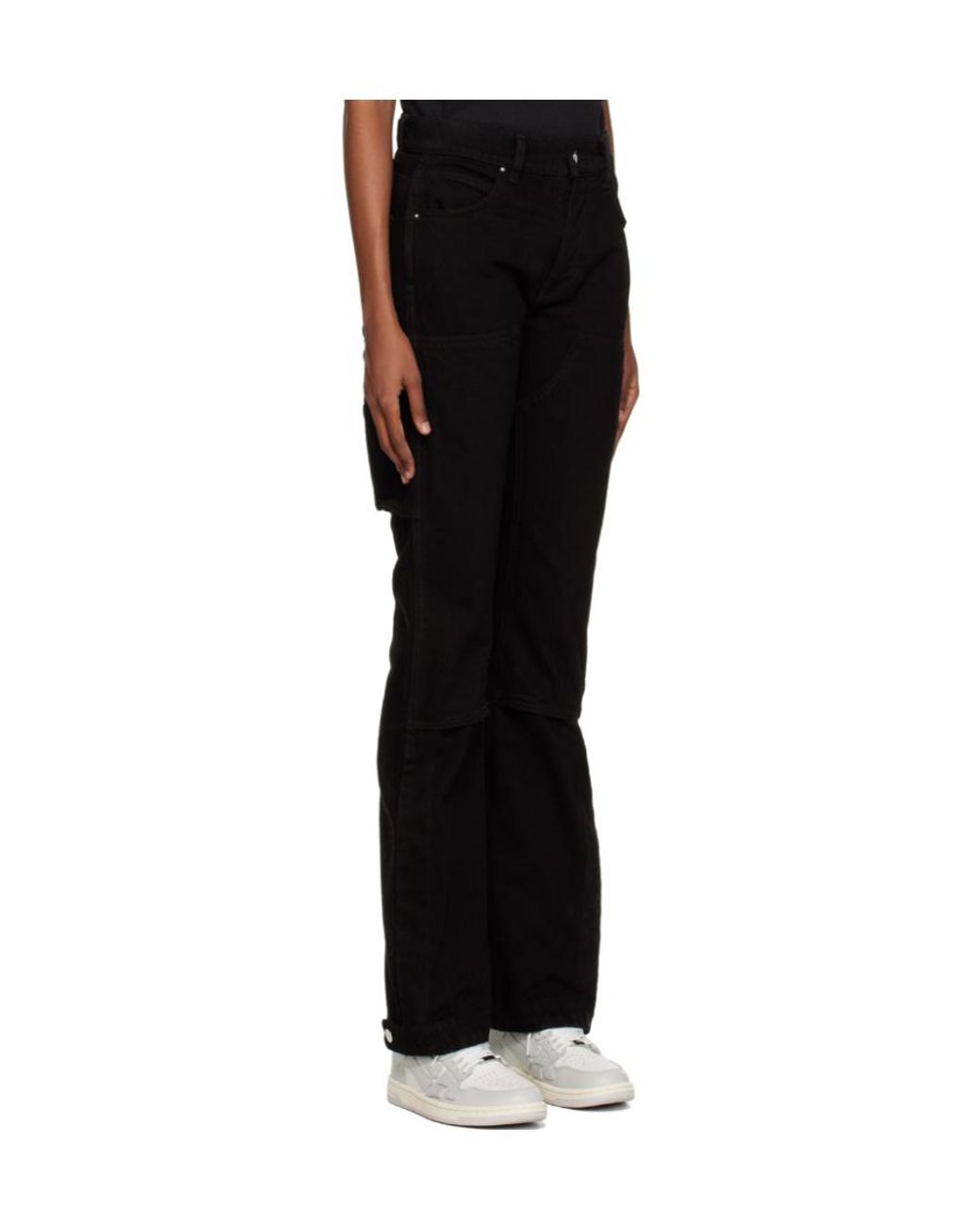 Amiri Black Faded Jeans