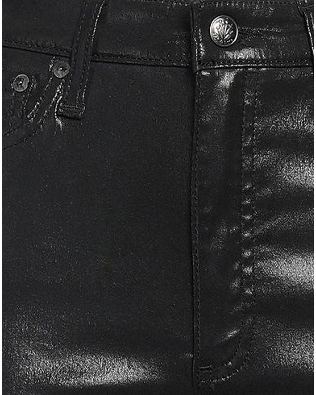 Rag & Bone Black Stretch Denim Leggings