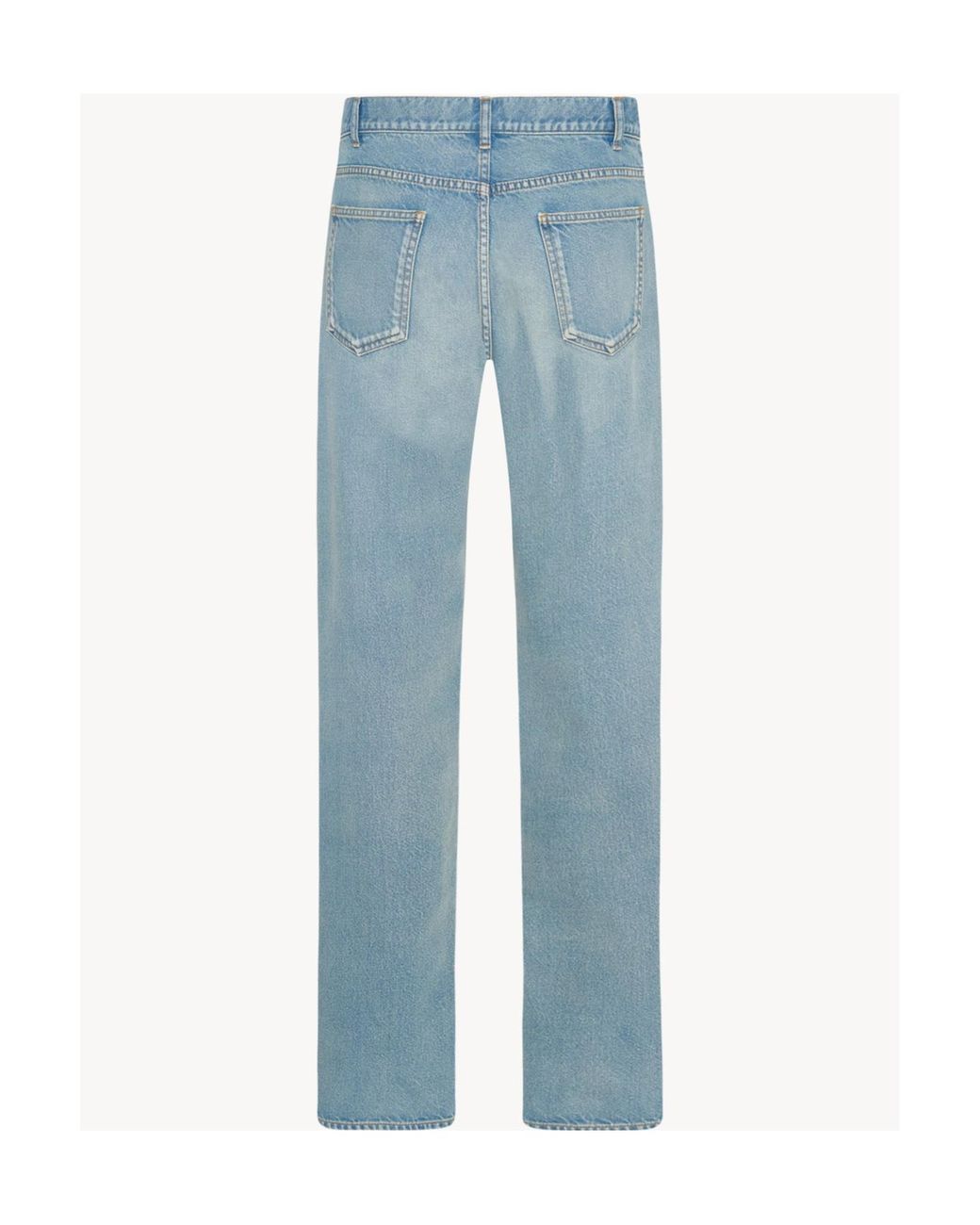 The Row Blue Fred Cotton Jeans for men