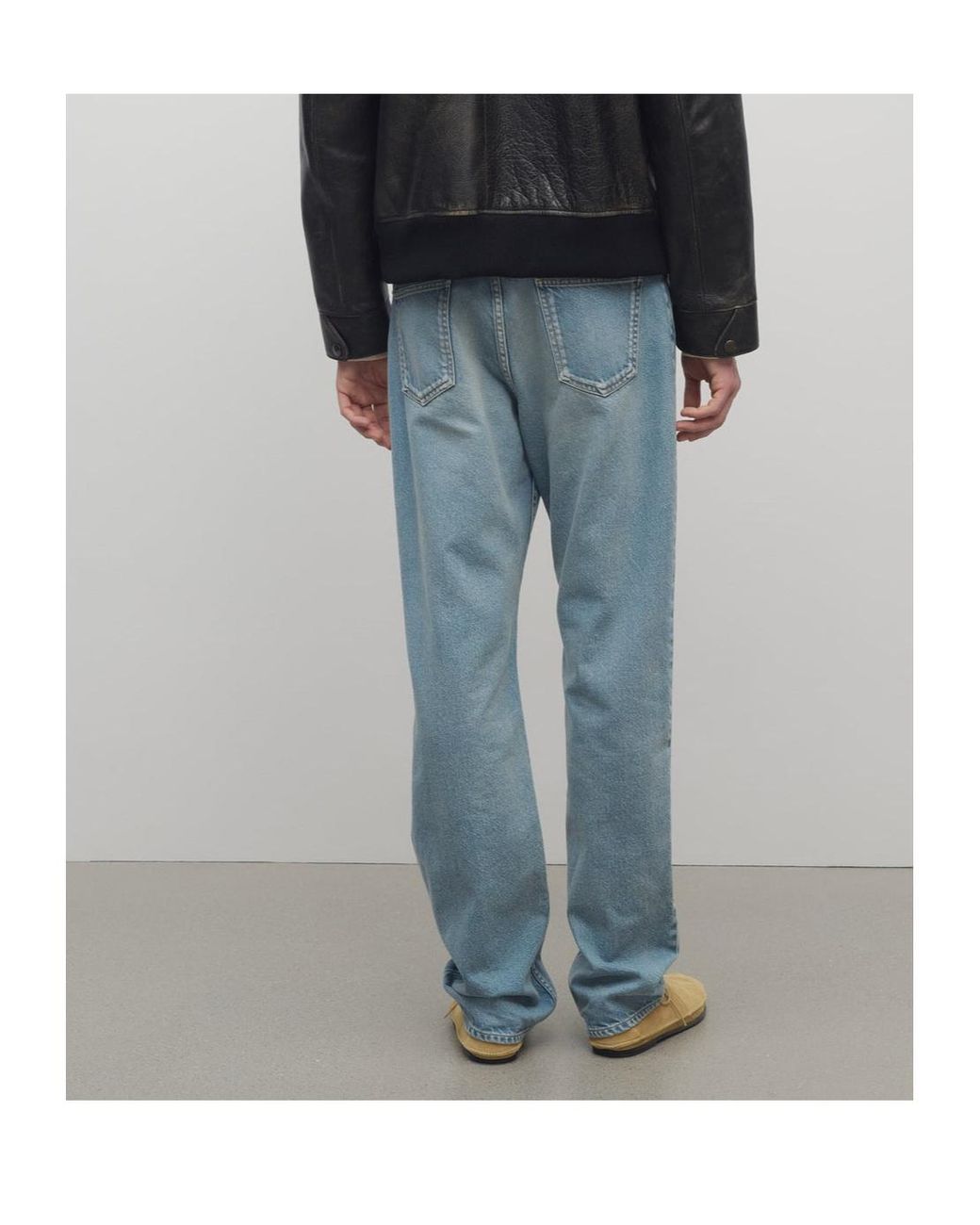 The Row Blue Fred Cotton Jeans for men
