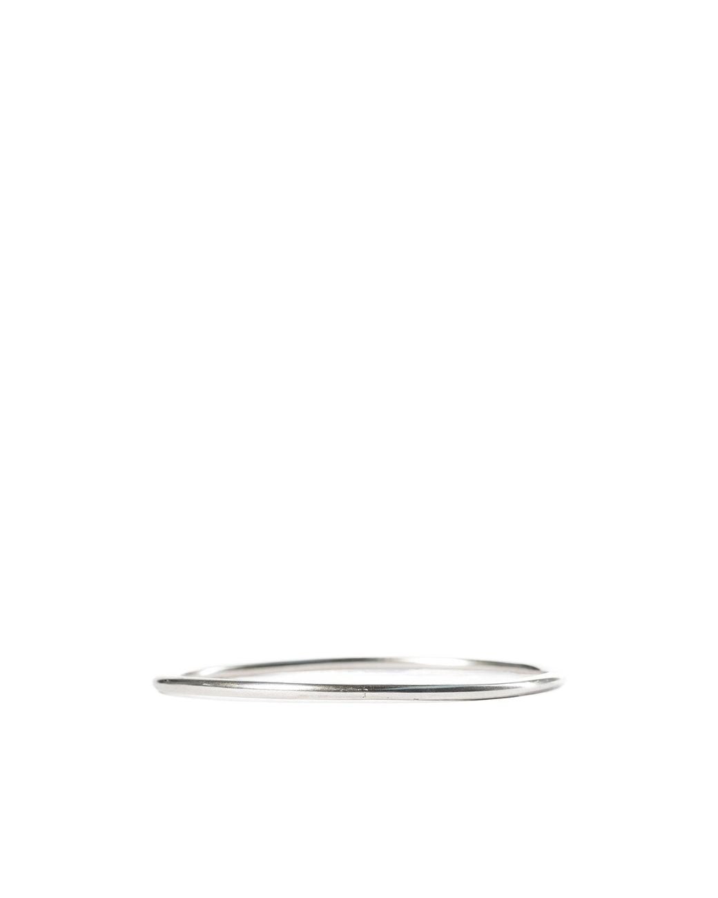 Ann Demeulemeester White Circle Bracelet