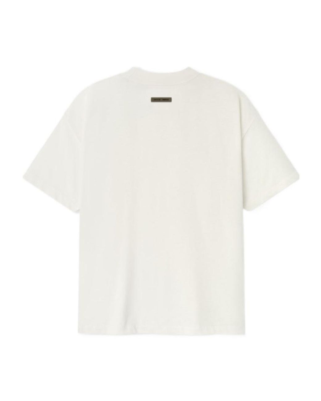 Fear Of God White Script Logo T-Shirt for men