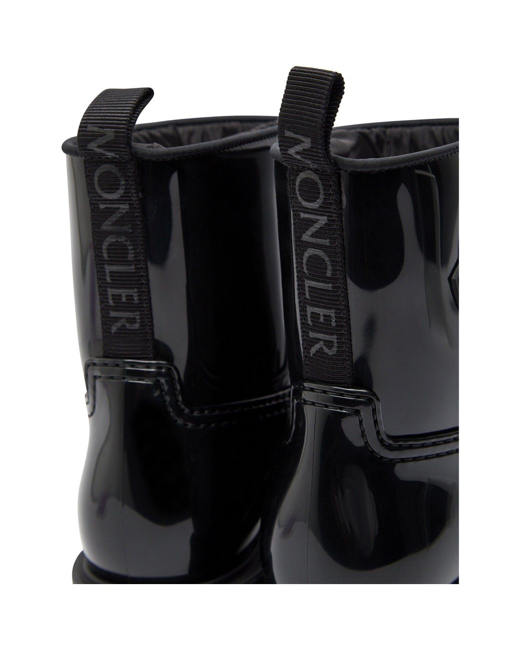 Moncler Black Waterproof Wellingtons