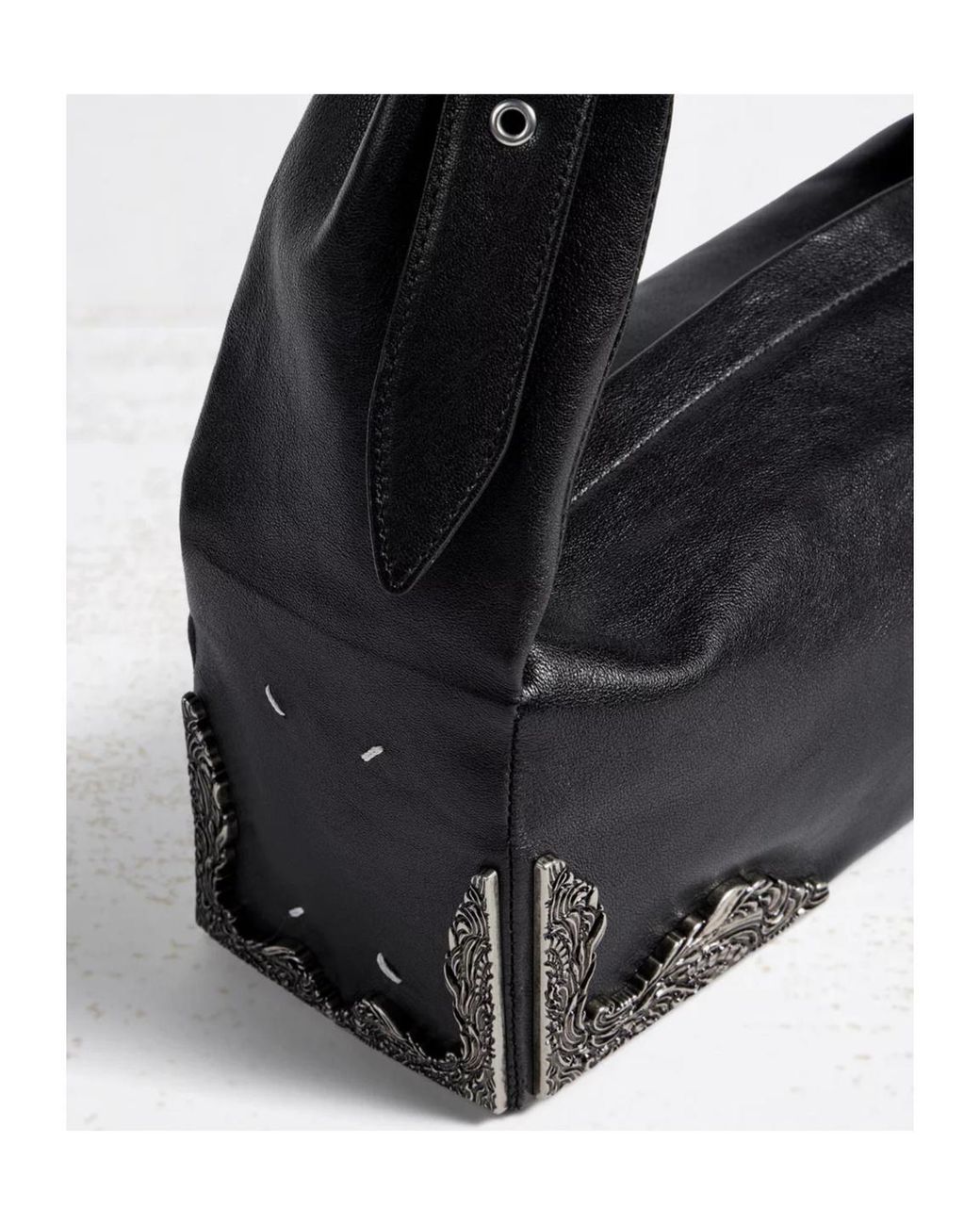 Maison Margiela Black Box Bag East-West Medium