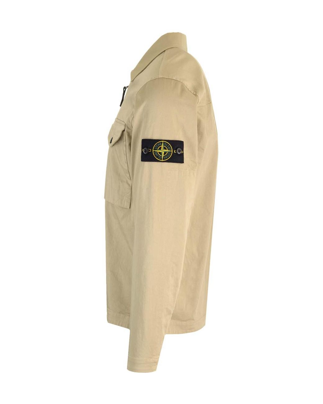 Stone Island Natural Compass-Badge Jacket for men