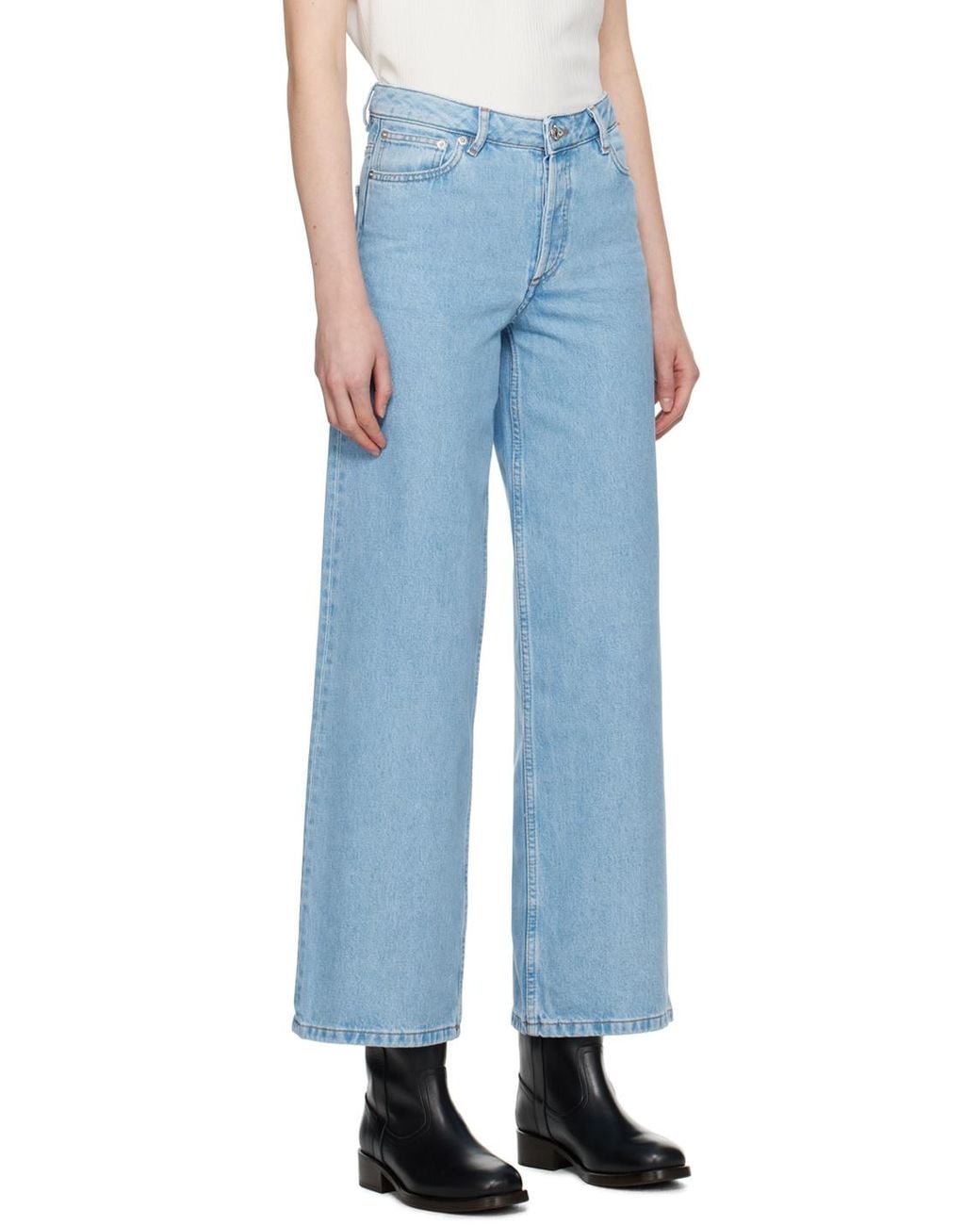 A.P.C. . Blue Elisabeth Jeans