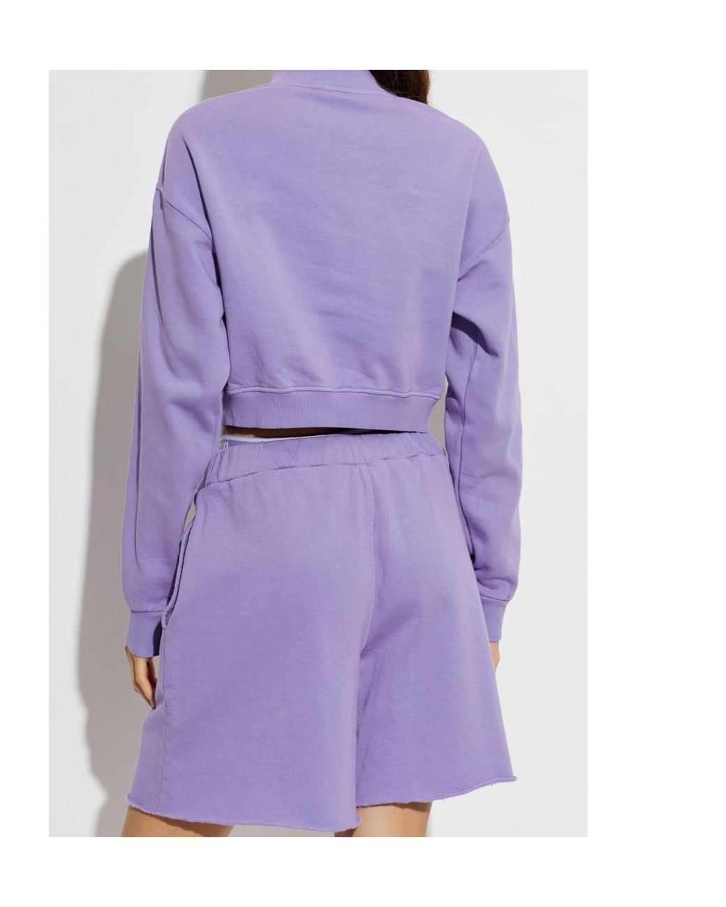 Moschino Purple Active Sweatshirt
