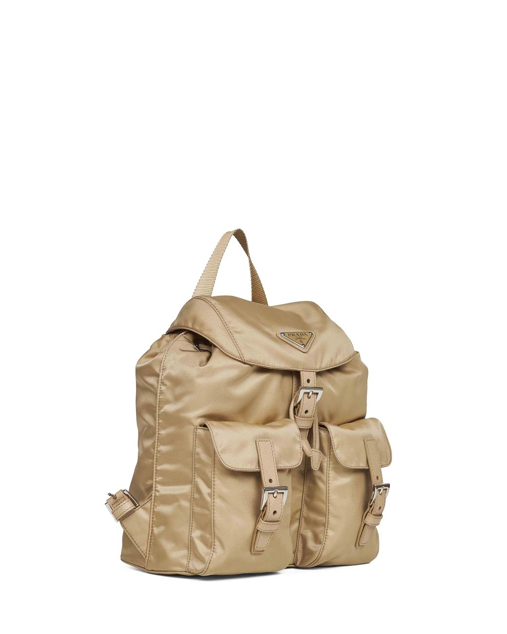 Prada Natural Small Re-Nylon Backpack