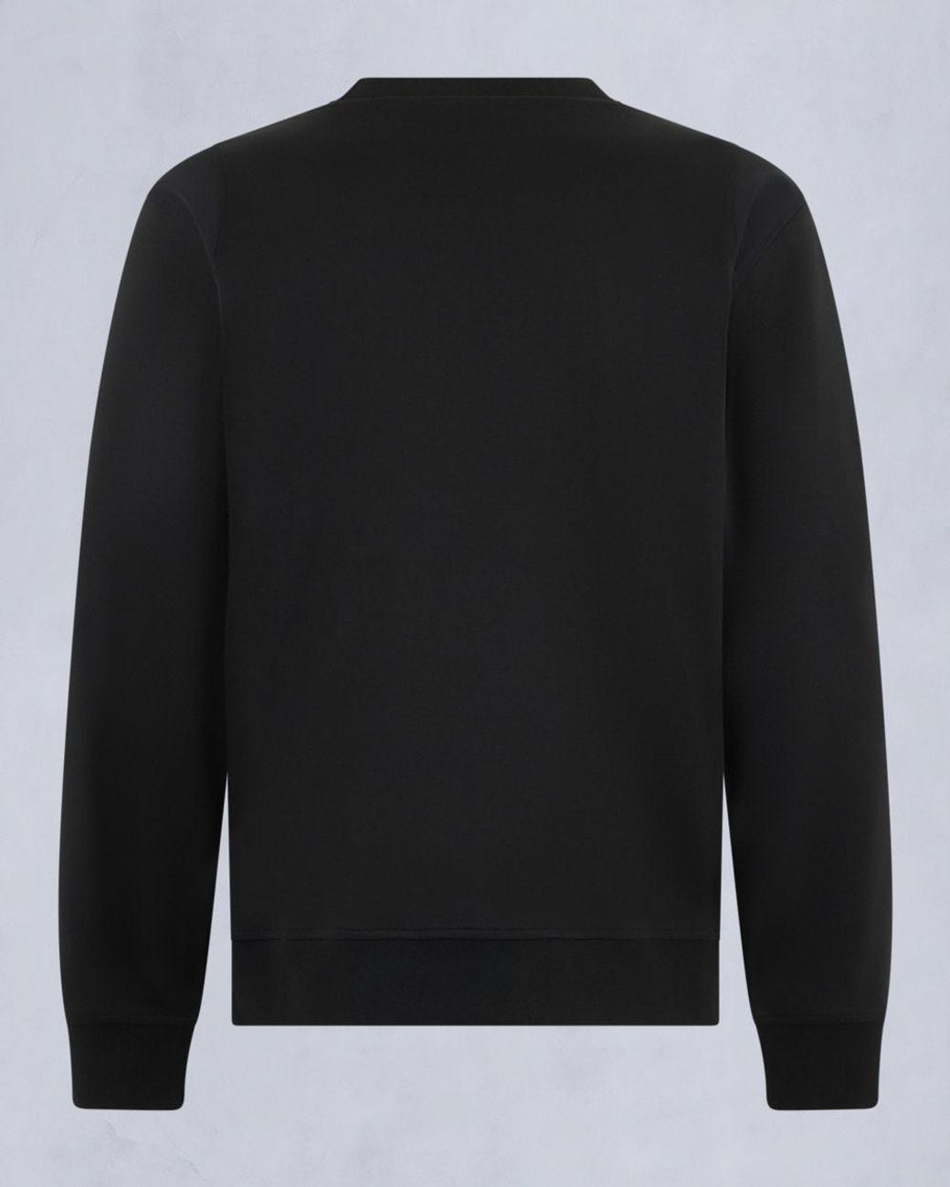 Moose Knuckles Black Dalon Crewneck Sweatshirt for men