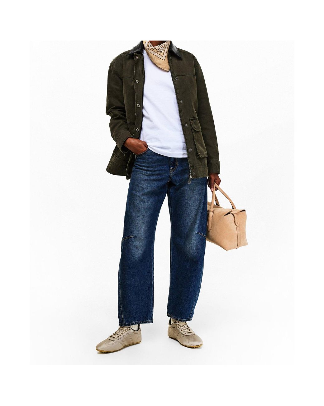 Alohas Natural Low-Top Casual Sneakers