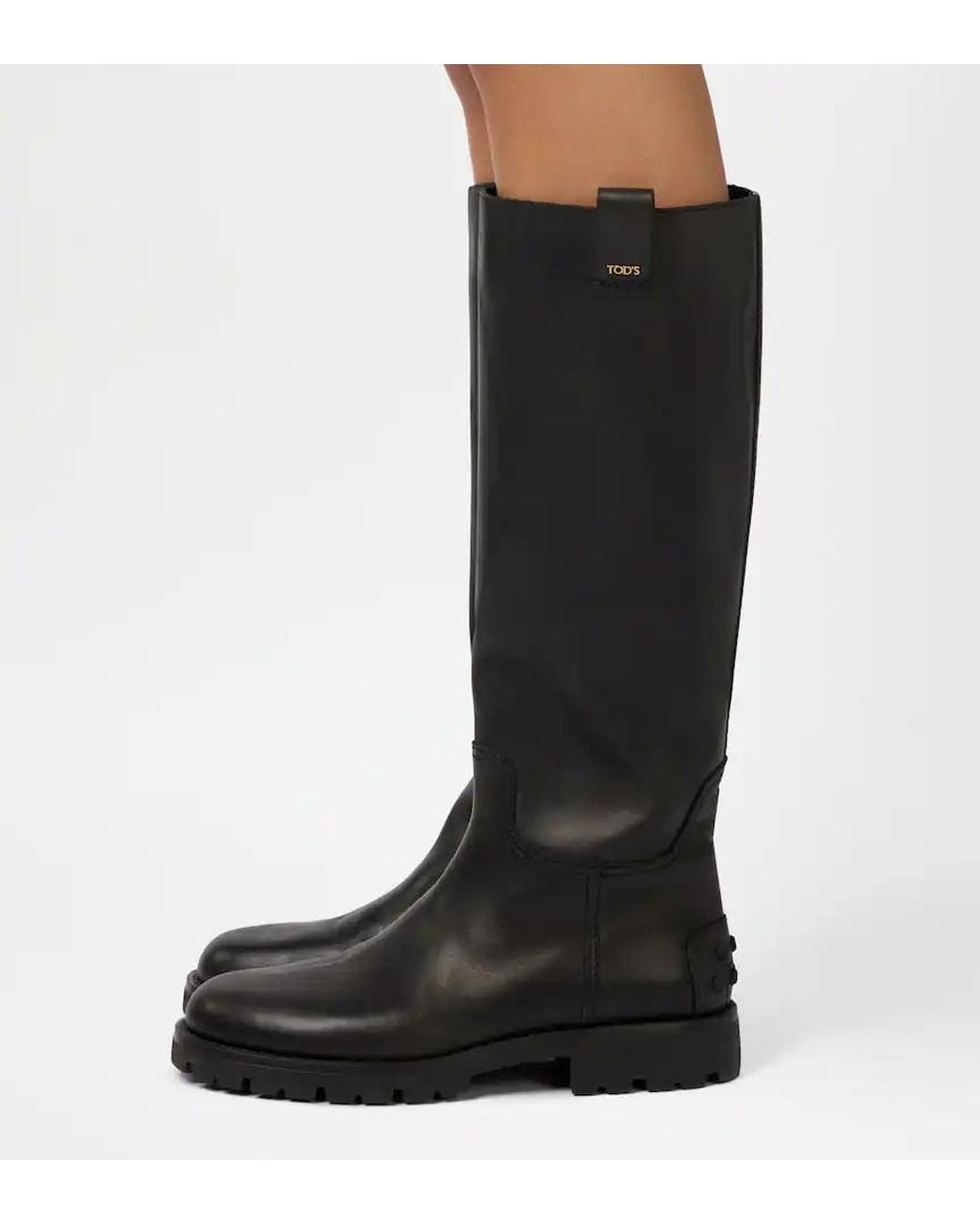 Tod's Black Boots