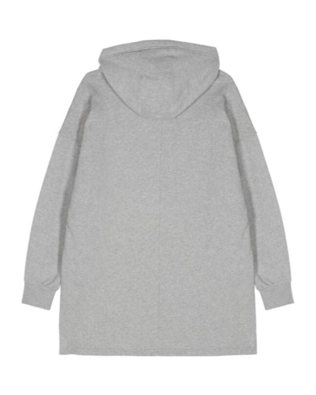 Isabel Marant Gray Shanon Mélange-Effect Hoodie