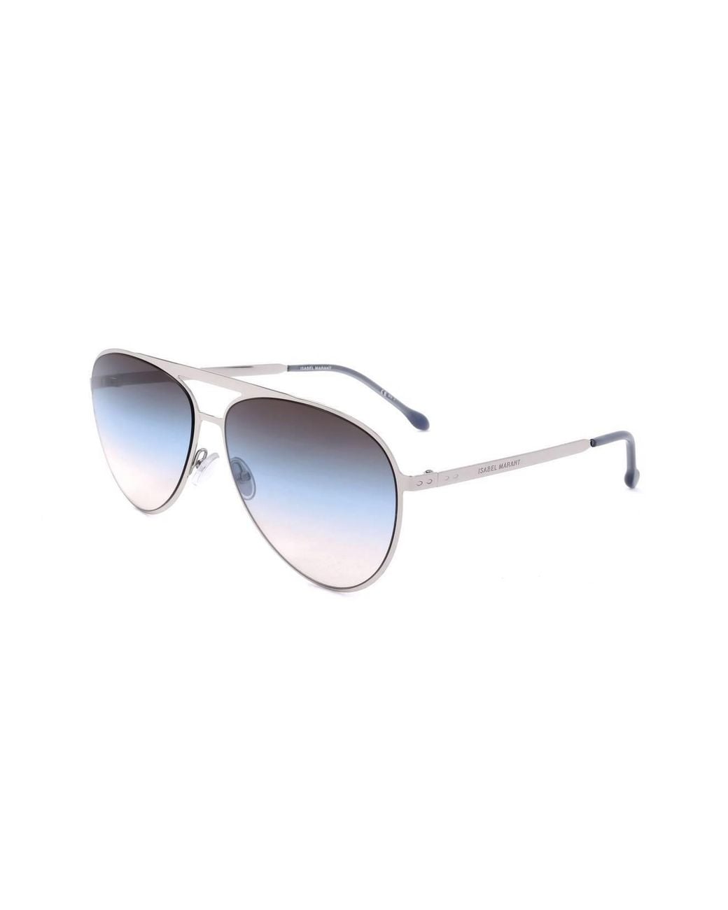 Isabel Marant Blue Aviator Frame Sunglasses
