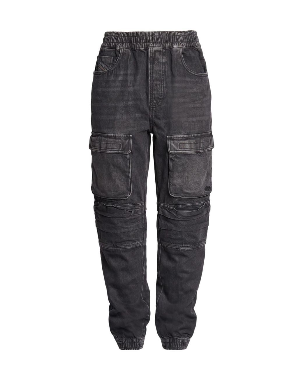 DIESEL Gray Denim Trousers