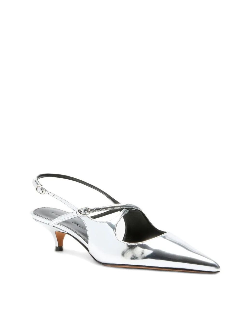 Proenza Schouler Multicolor Slash Pointed Toe Pumps