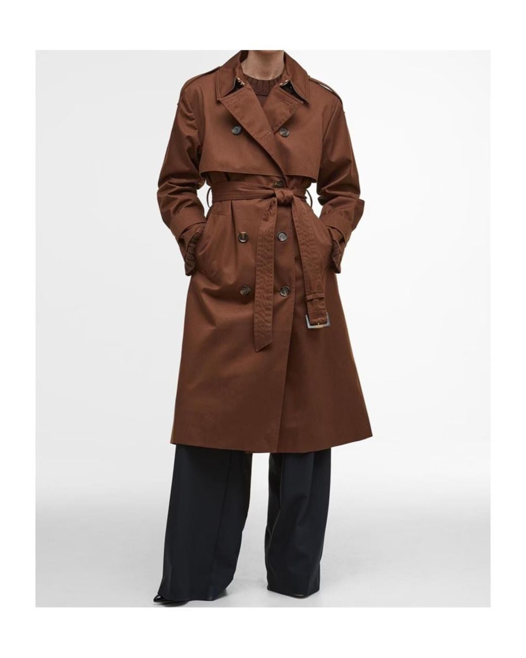 Barbour Natural Aoife Showerproof Trench Coat