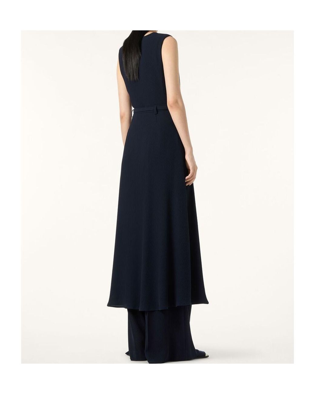Loro Piana Blue Nadine Ss Sleeveless Shirt