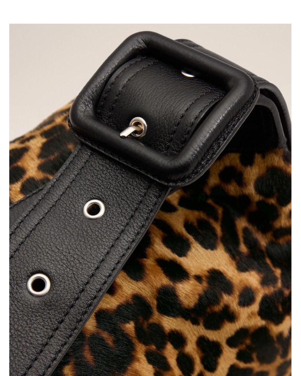 AMI Metallic Ami Étienne Printed Shoulder Bag for men
