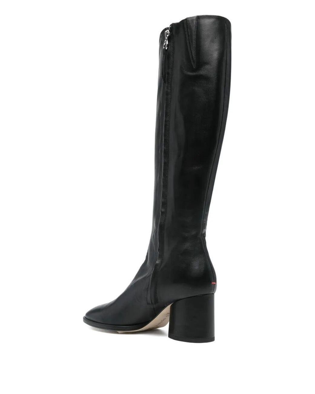 Aeyde Black Ariana Pointed Toe Boots
