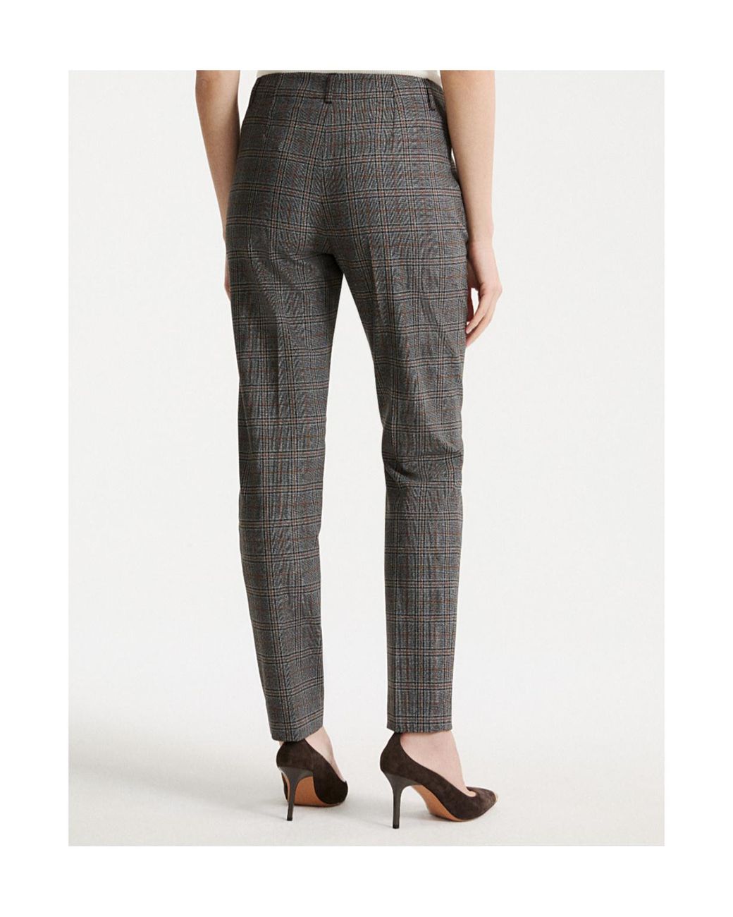 Marella Gray Slim Stretch Trousers