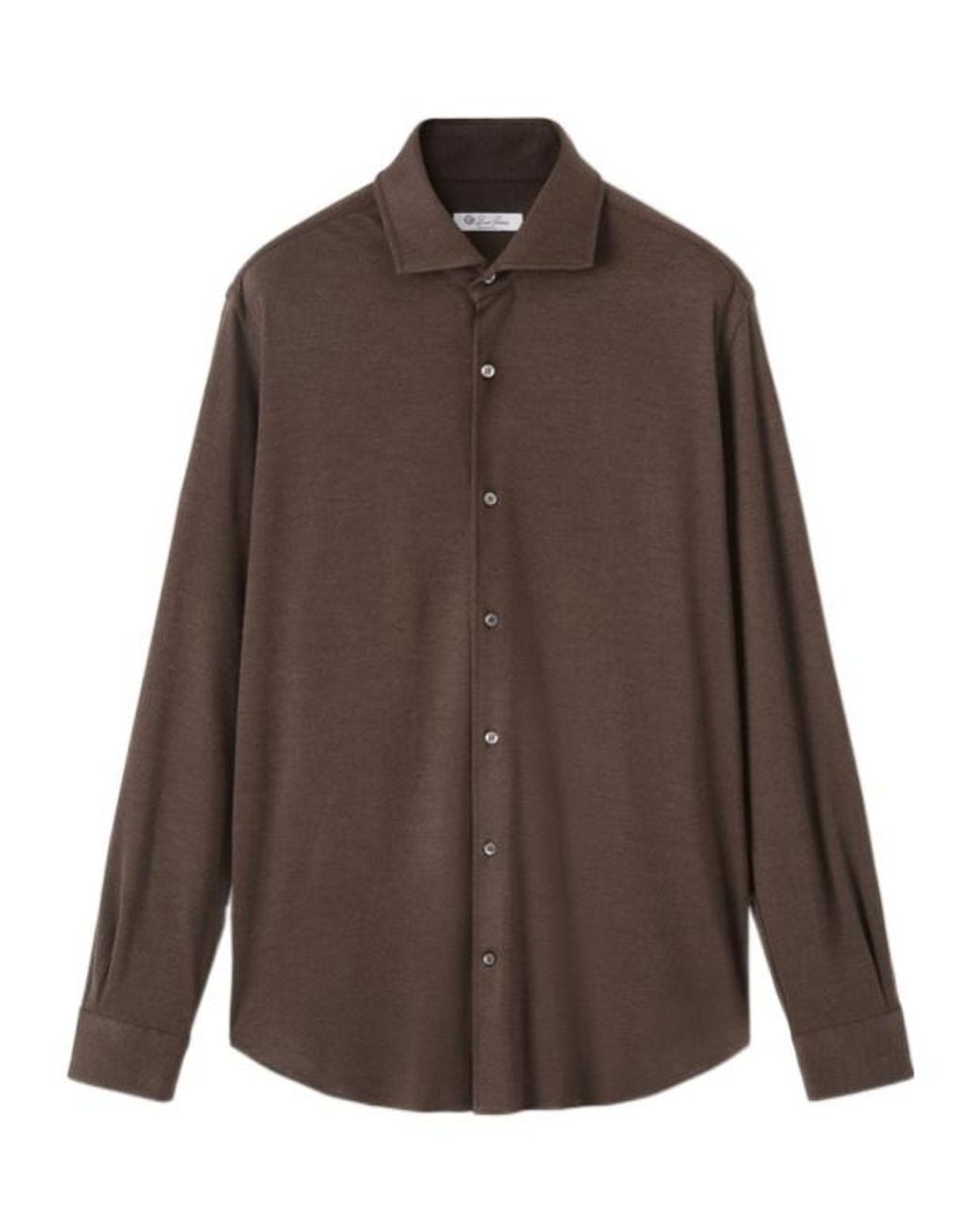 Loro Piana Brown Andrew Shirt for men