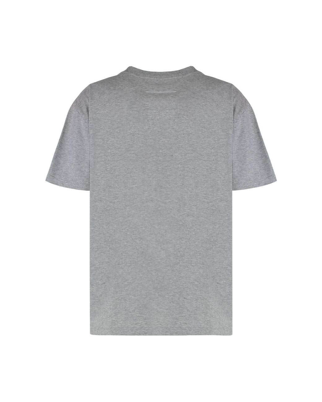 MM6 by Maison Margiela Gray Spray Paint T-Shirt