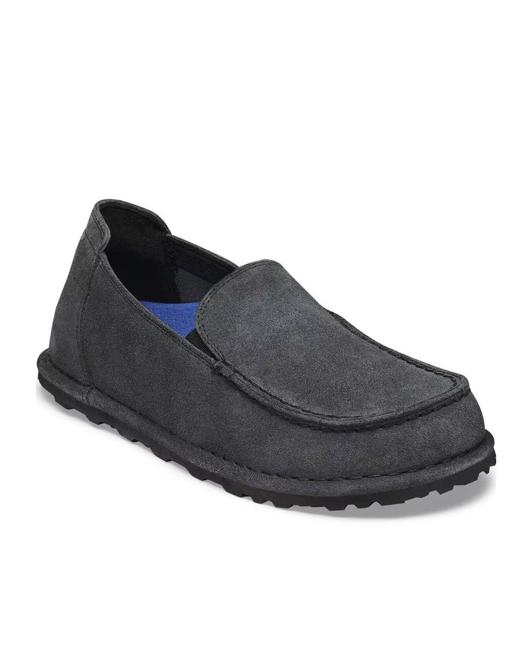Birkenstock Black Utti Slip-On Moccasins for men