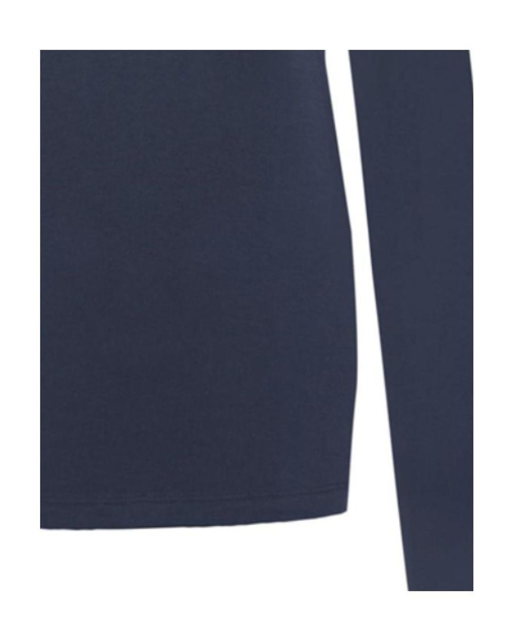 Emporio Armani Blue Logo Long-Sleeve T-Shirt