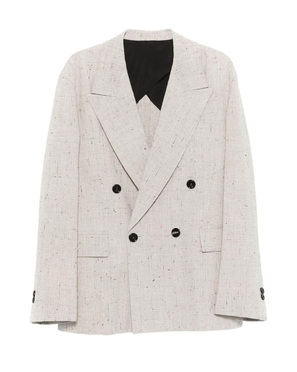 Bottega Veneta White Double Breasted Blazer for men