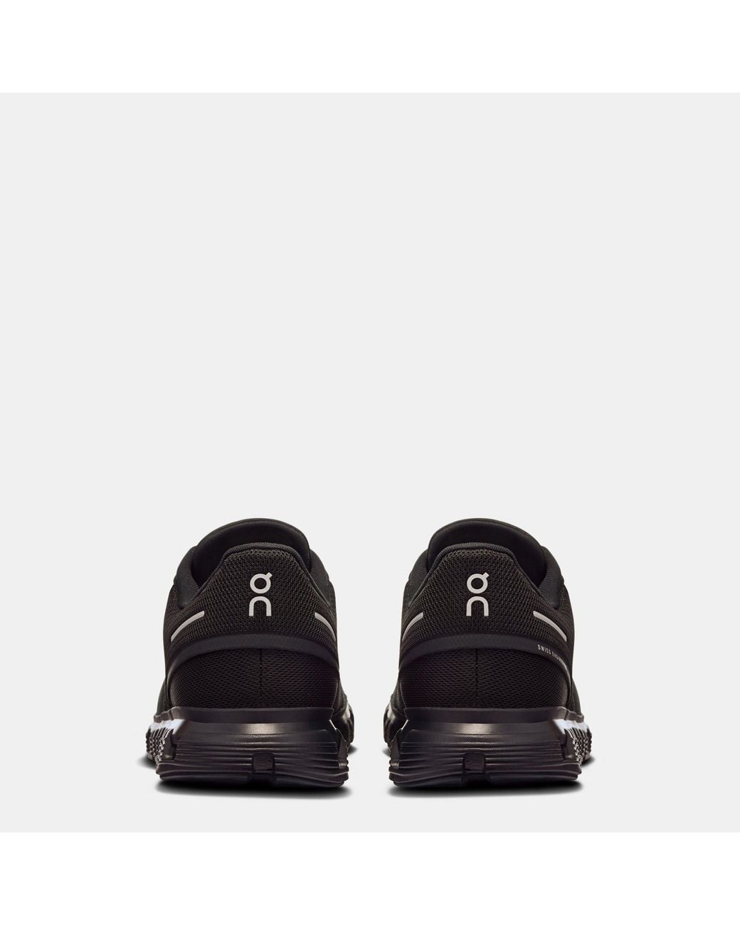 On Shoes Black Mesh Lace-Up Sneakers for men