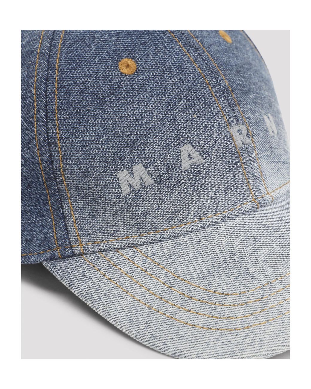 Marni Blue Faded Cap for men