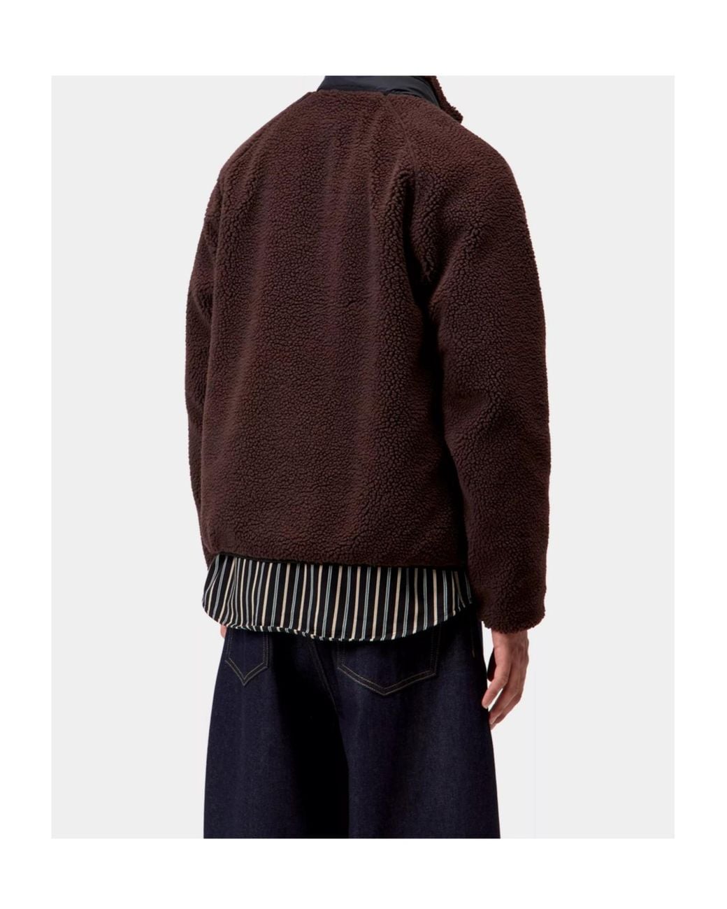 Carhartt Brown Prentis Liner Fleece Jacket for men