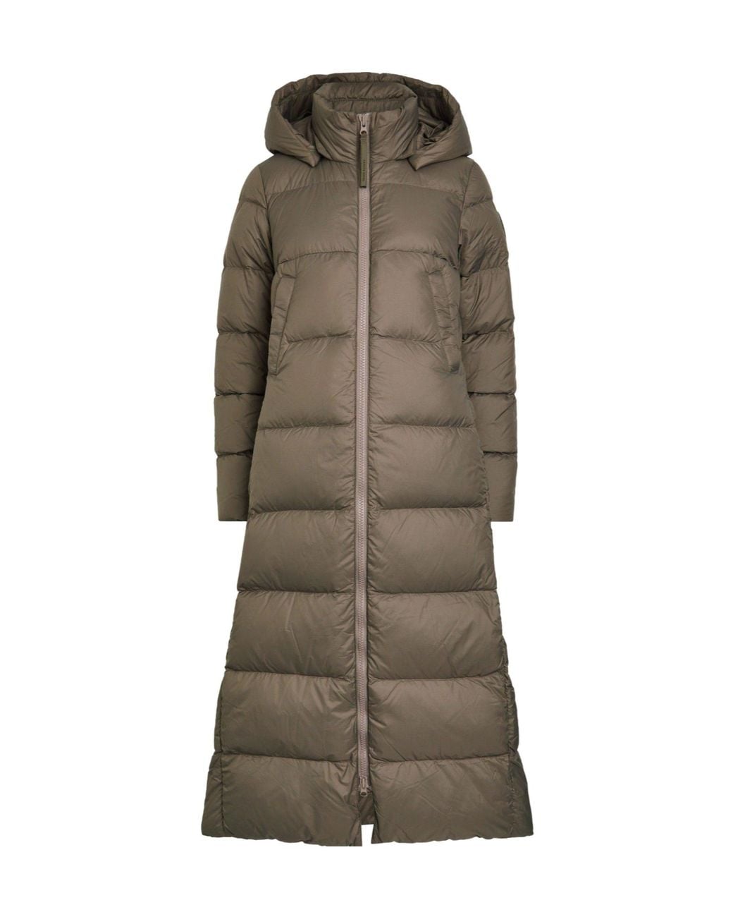 Canada Goose Brown Simple Thick Down Coat